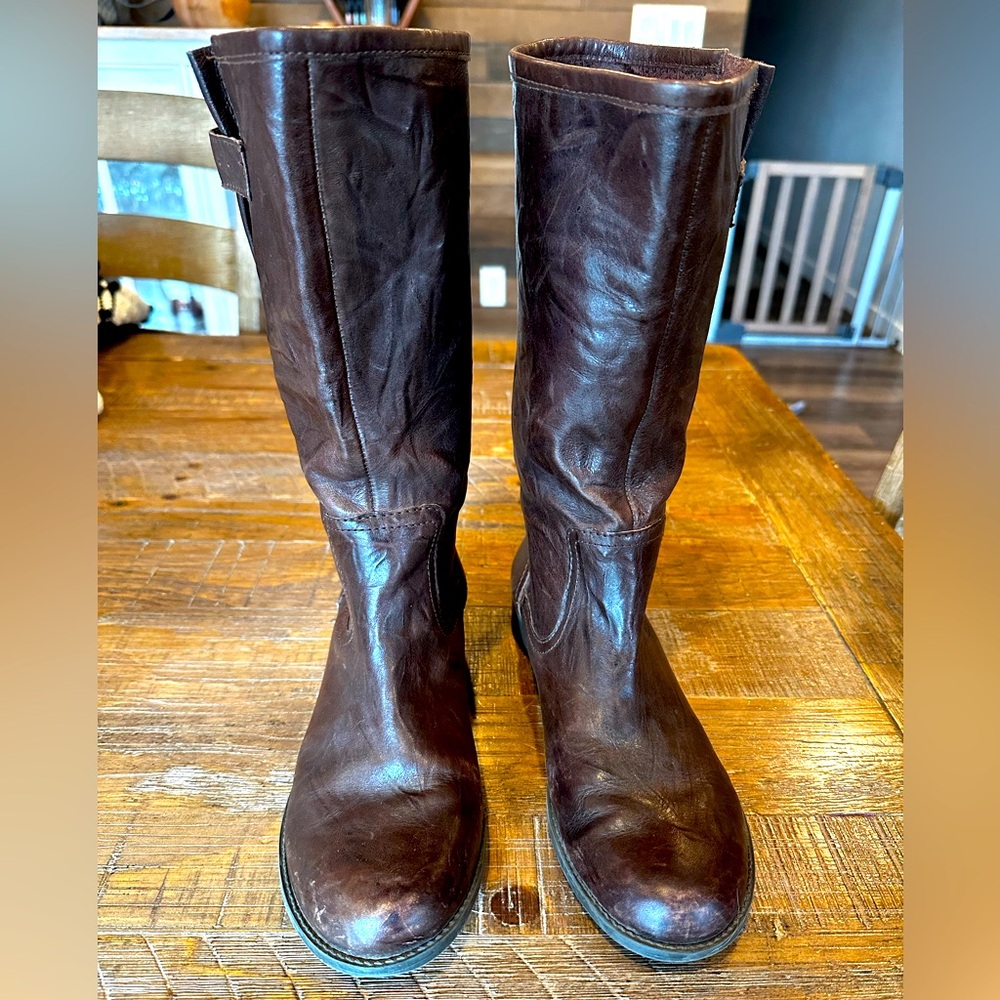 Leather Billi B Boots